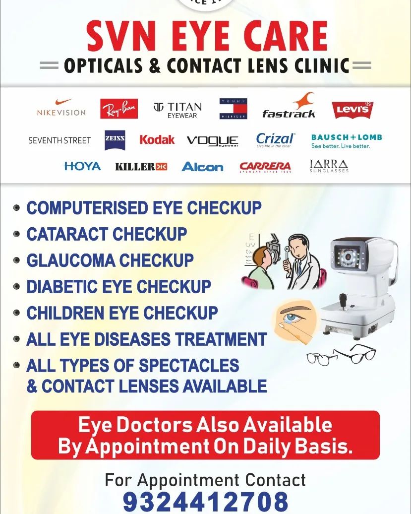 SVN EYE CARE – Opticians