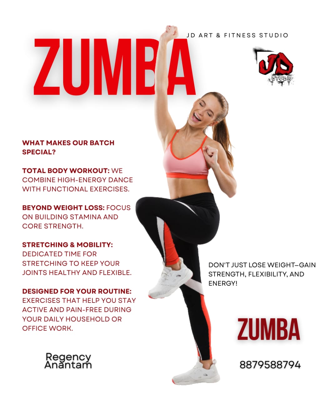 JD Art & Fitness Studio / Zumba