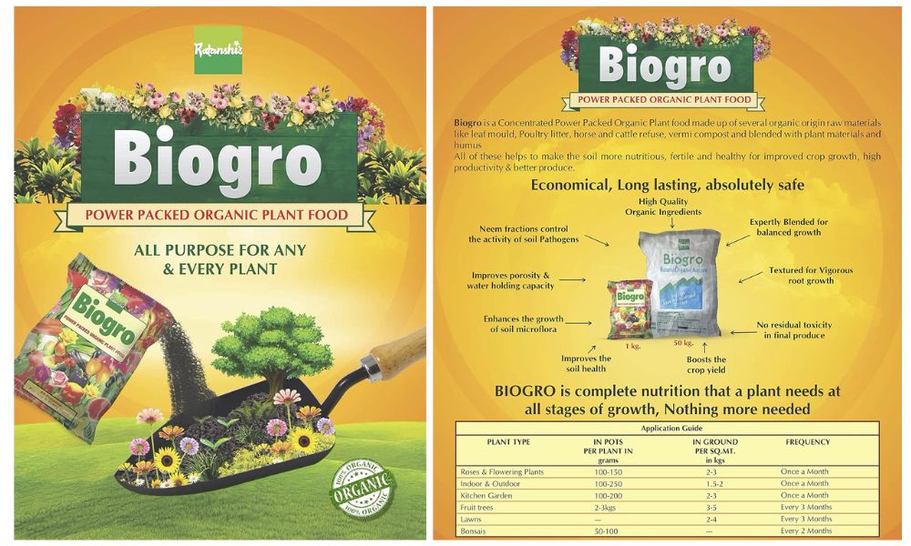 Organic Power Packed Plant Food for Home Gardening