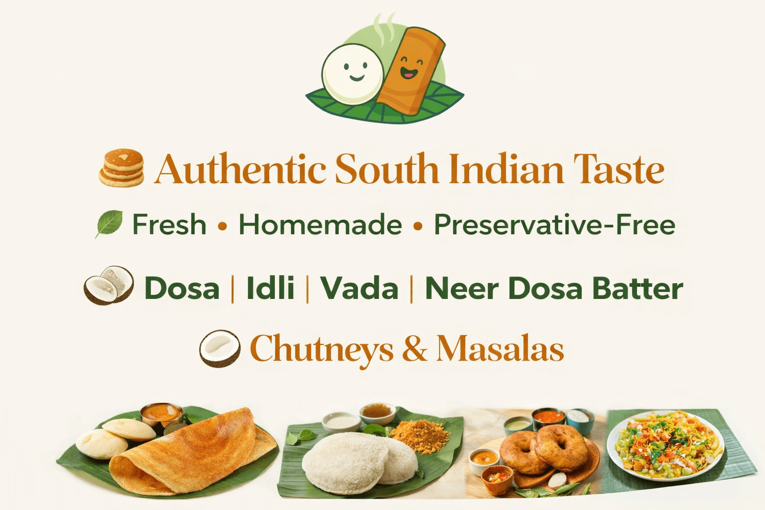 Bangalore Tiffin Co. | South Indian Taste | Fresh | Homemade