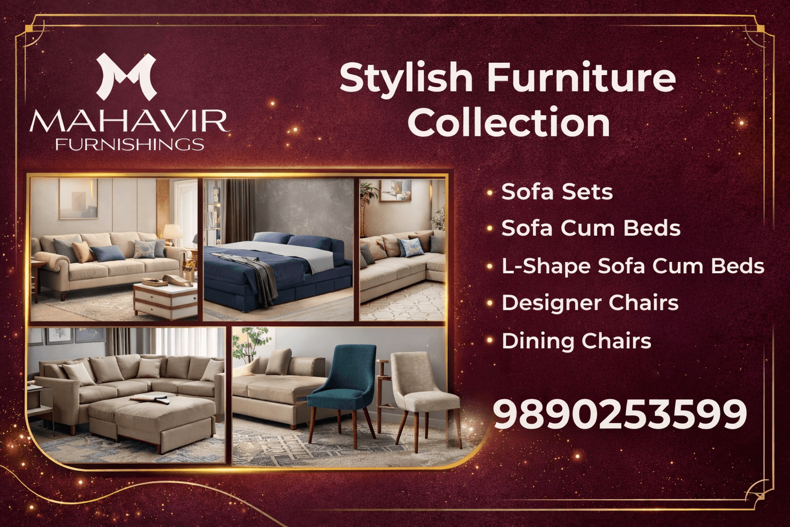 Mahavir Foam & Furnishings – Curtains, Sofa, Wallpapers & Mattresses